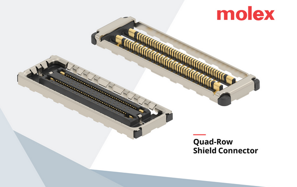 Molex anonse lanse yon tablo kwadwilatè ranje pou monte konektè ak yon kouch ...